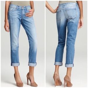 Earnest Sewn Decca Straight Leg Jeans in Light Wash Size 28